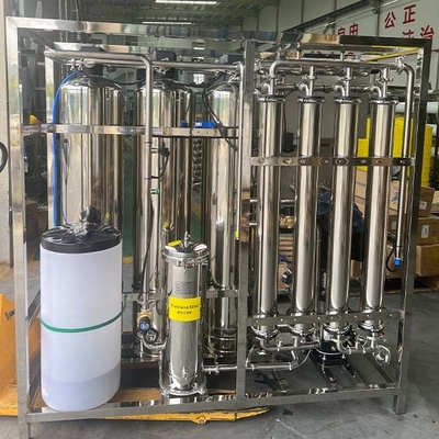 1000 Lph vollständige Wasseraufbereitungsanlage Umkehrosmose-System mit UV-Reiniger