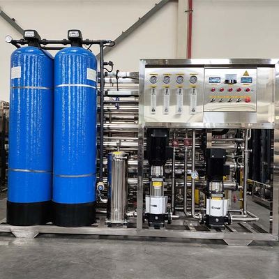 Industriebehandlung RO System Filterreinigungsanlage Maschine 1T Umkehrosmose