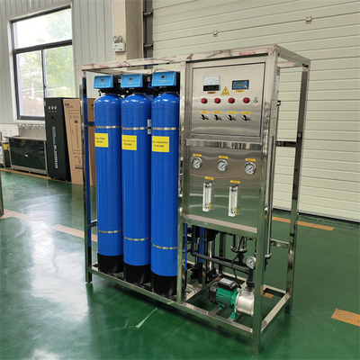 0.5 Tonnen Einpolarumkehrosmose-Wasseraufbereitungsanlagen für 3 Tanks
