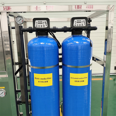 0.5 Tonnen Wasseraufbereitungsmaschinen mit Holzgehäuse mit Umkehrosmosefilter