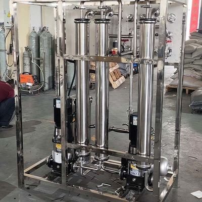 0.25T Zwei Tanks aus zweistufigem Edelstahl Umkehrosmosegerät für die Industrie