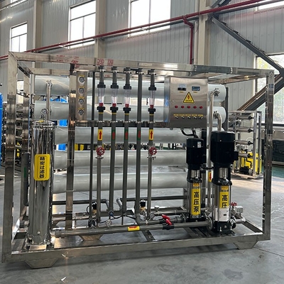 4T Doppelstufen-Handelsgeräte zur Wasserfiltration mit Umkehrosmose-RO-System