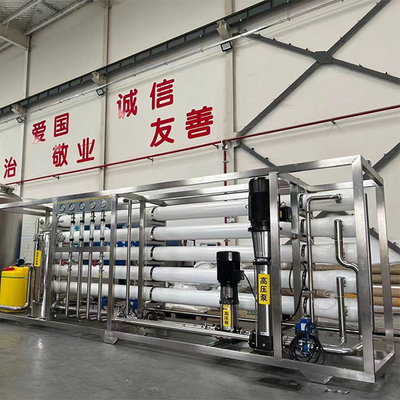 380V/1.5Kw Doppelbehandlung Umkehrosmose-Wasserreinigungsanlage für 12 Tonnen Wasser
