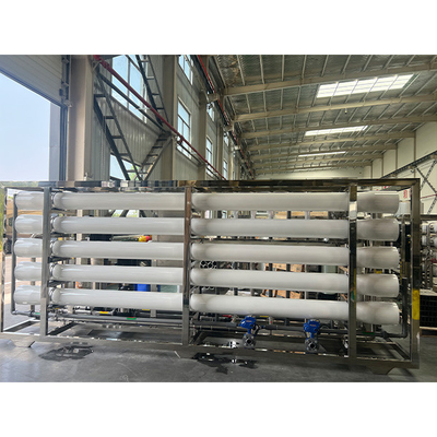 Intelligente Überwachung 8 t/h Zwei-Stufen-Wasserreinigungsanlage mit Umkehrosmose