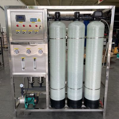 RO Umkehrosmose Industrie-Reinigung Filtrationsanlagen Anlagen 500Lph Wasserbehandlung Maschine