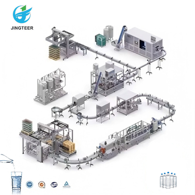 Fabrik Komplett automatische Maschine Trinkwasser Mineralwasserfüllmaschine Produktionslinie Anlage