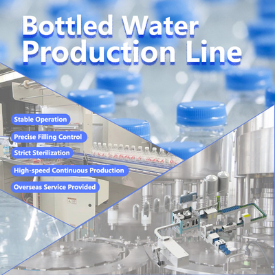 Voller Satz Voller automatischer PET-Plastik-Flasche für kleine Flaschen Trinkwasser Mineralwasser-Produktionslinie / Flaschenwasser-Füllmaschine