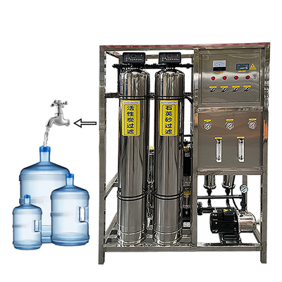 Vollautomatische industrielle Untergrund-Bohrwasserfilter-Behandlung Reinigungssystem Maschine mit RO und UV-Anlage für reines Trinken